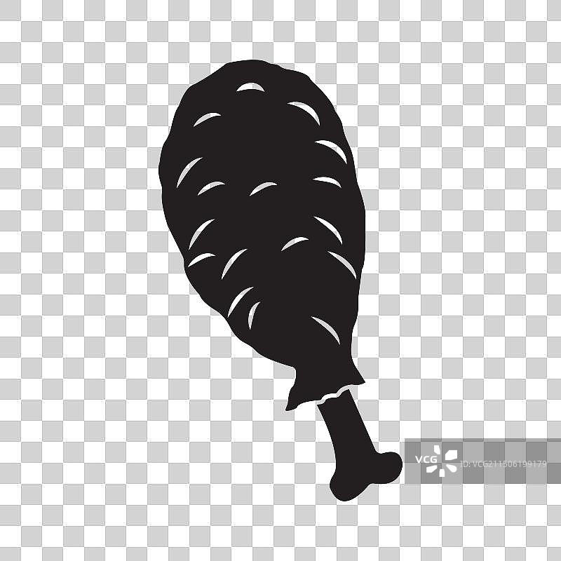 炸鸡图标图片素材