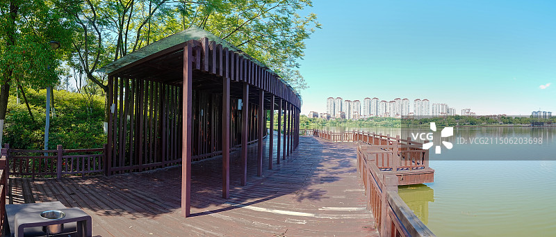 眉山仁寿城市湿地公园图片素材