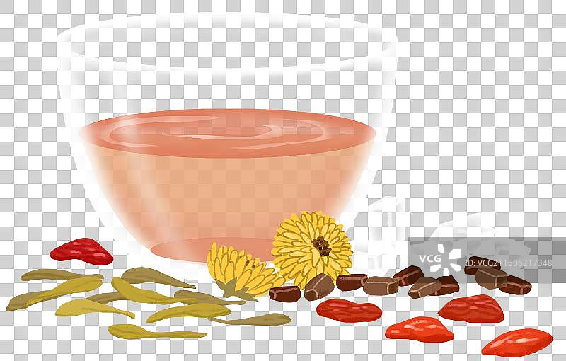 花草茶与草本植物图片素材