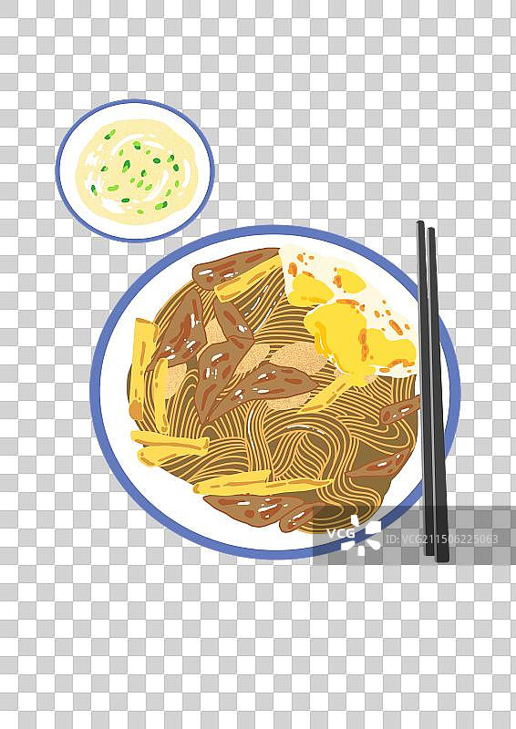 美食鱼汤面图片素材