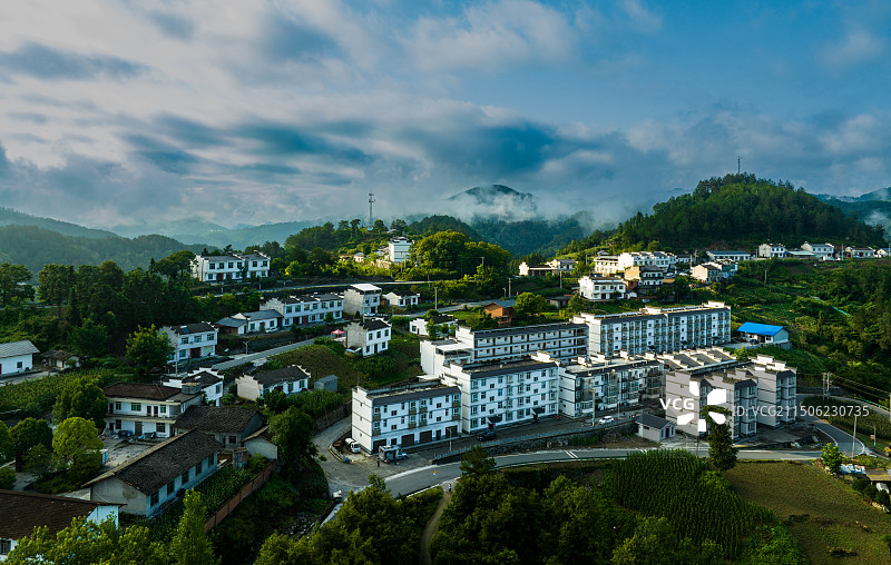 巴山深处新农村，图片素材