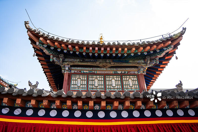塔尔寺佛教建筑图片素材