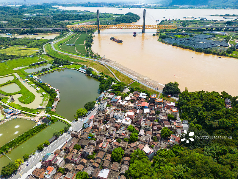 佛山三水江根村图片素材