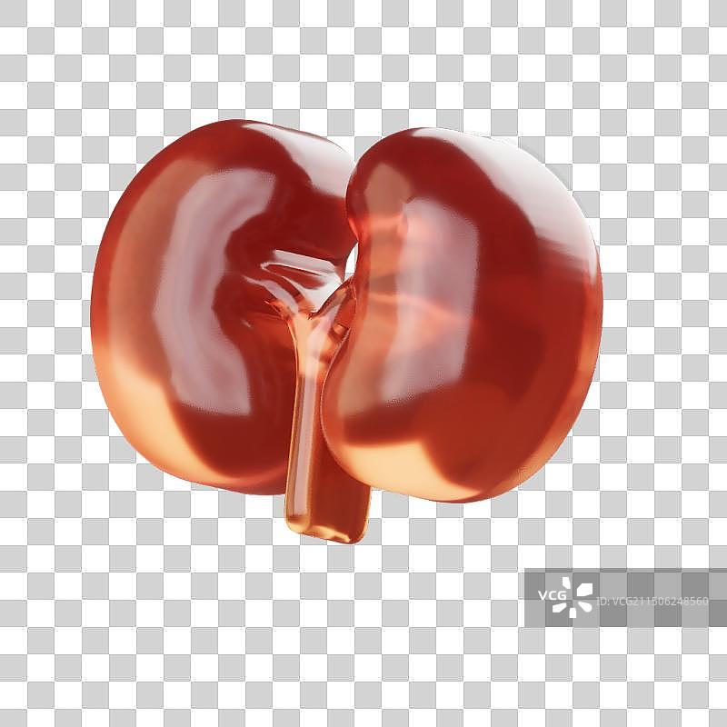 医疗健康神器官3D图标图片素材