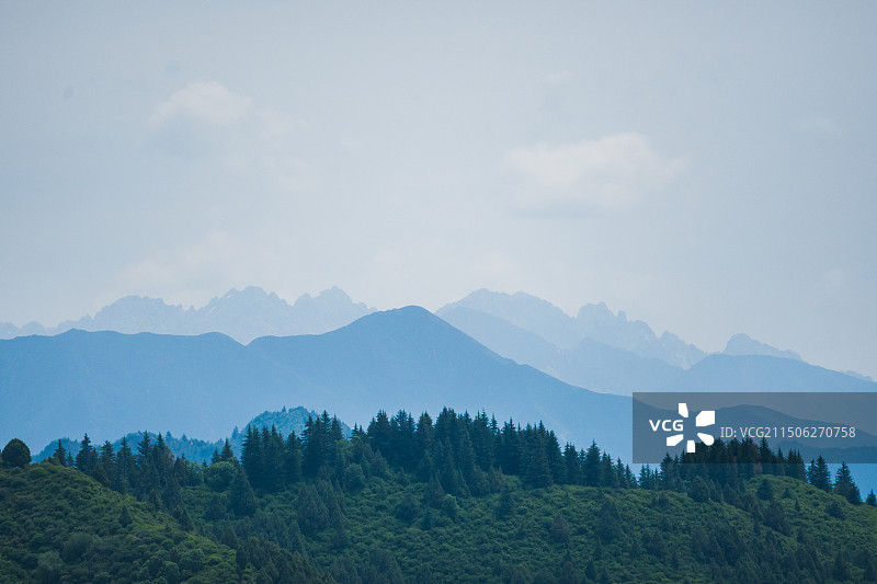 西宁北山图片素材