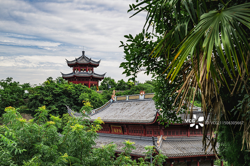 宁波宁波镇海招宝山旅游风景区图片素材
