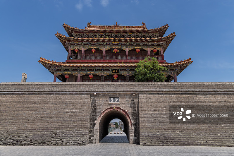 河北邯郸磁县鼓楼图片素材
