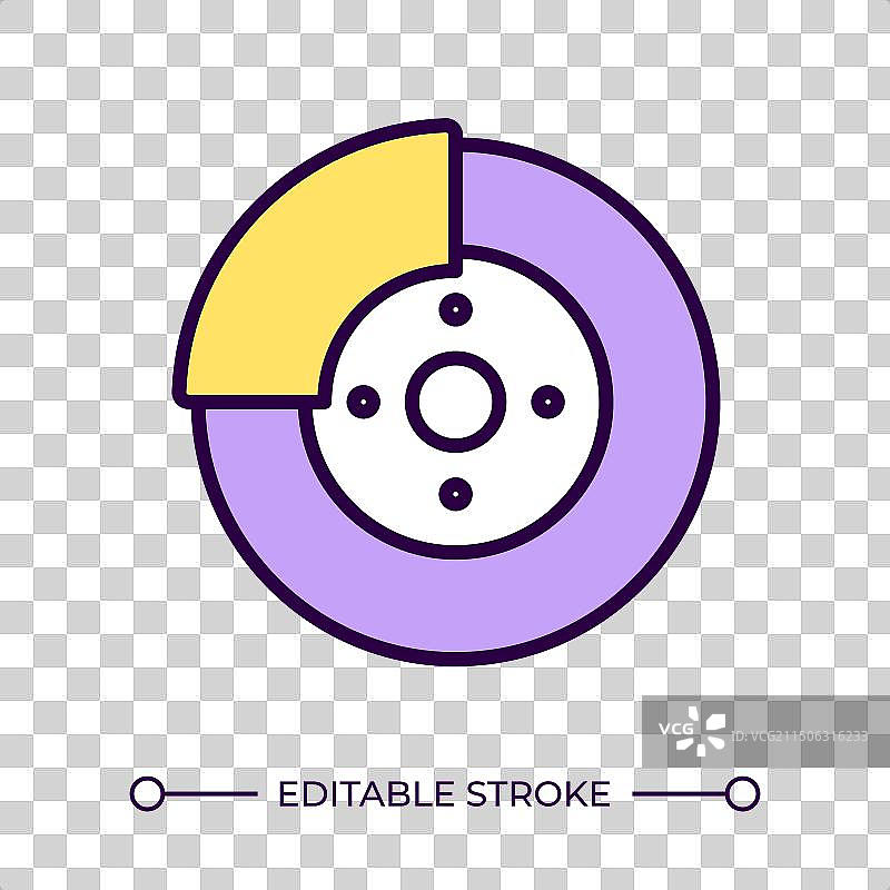碟刹RGB颜色图标图片素材
