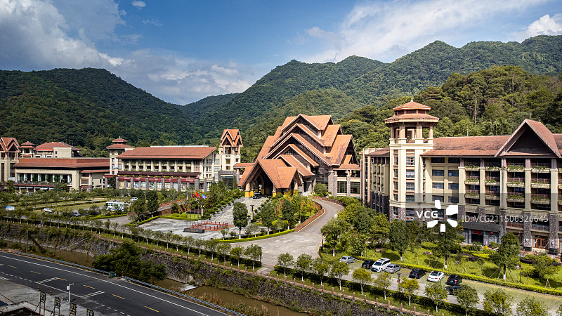 韶关市经律论文化旅游小镇图片素材