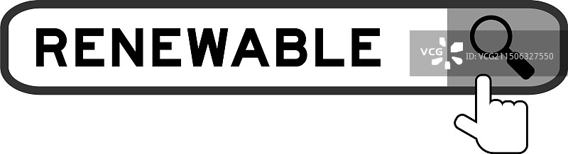 可再生能源关键词搜索banner设计图片素材