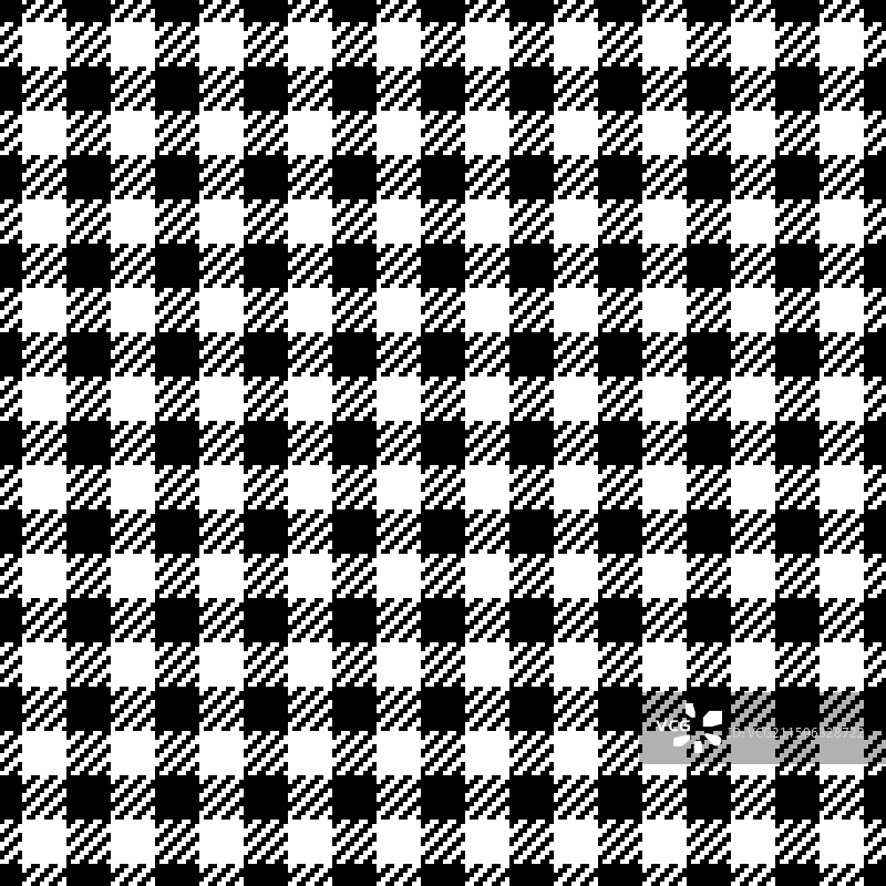 伐木工人千鸟格纺织面料图片素材