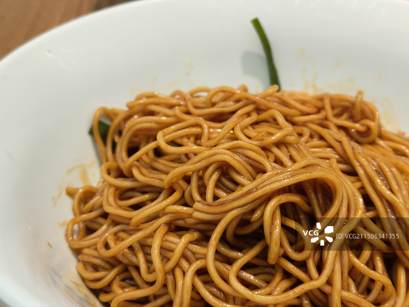 葱油拌面图片素材