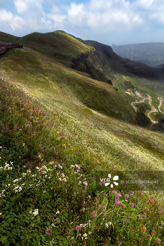 六盘水市钟山韭菜坪图片素材