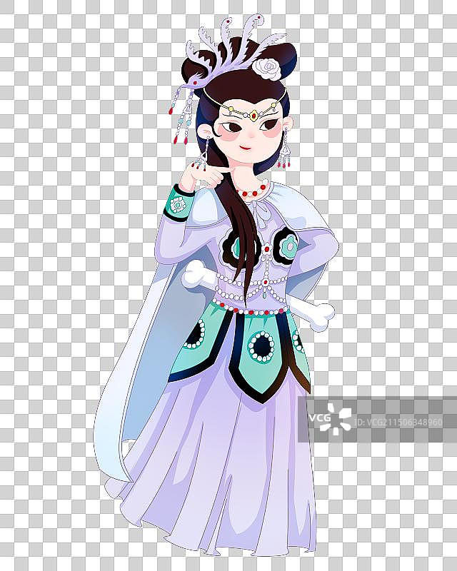 西游记白骨精图片素材