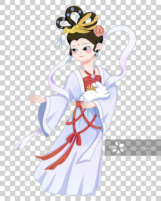 西游记嫦娥图片素材