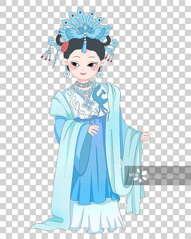 西游记女儿国国王图片素材