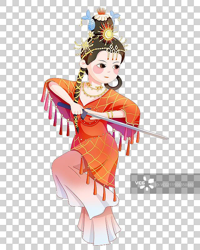 西游记万圣公主图片素材