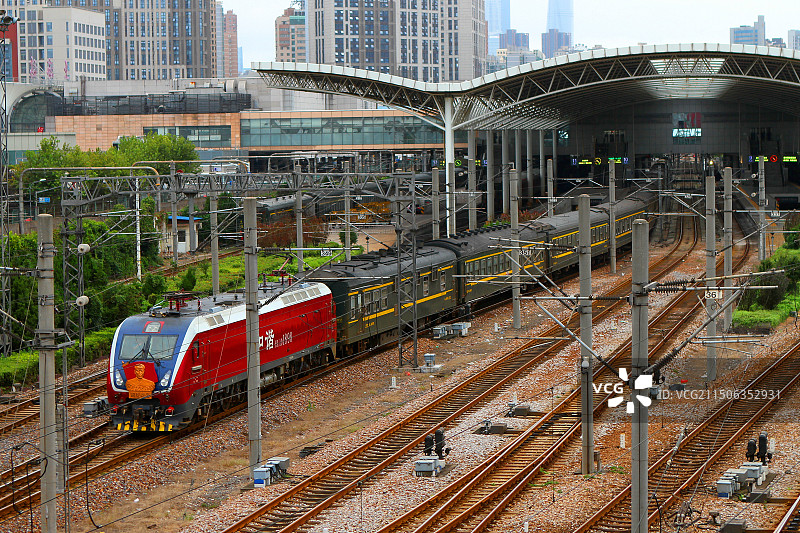 周恩来号电力机车图片素材