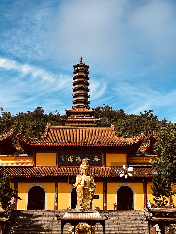 岳阳市圣安寺景区图片素材