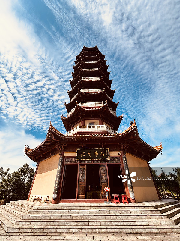 岳阳市圣安寺景区图片素材