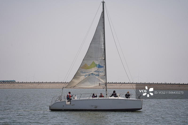 上海金山城市沙滩景区图片素材