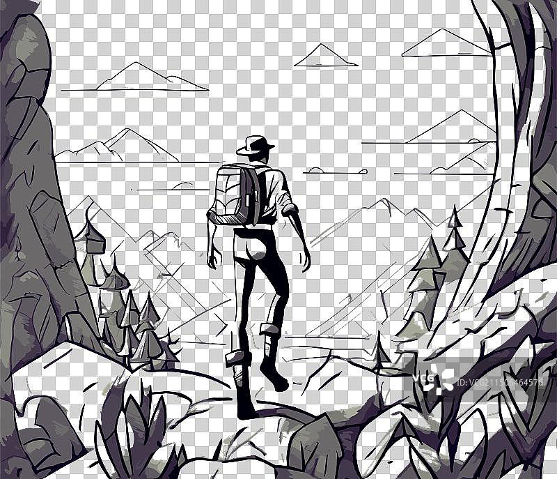 手绘运动主题棒球图片素材