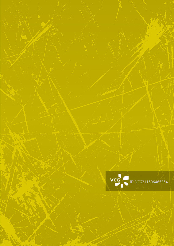 黄色仿旧划痕纹理背景图片素材
