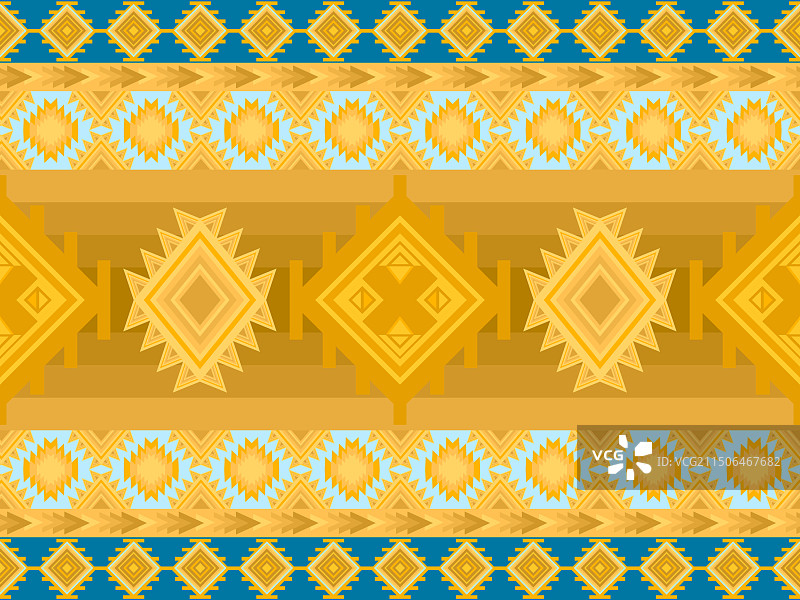 具有几何图案的民族部落面料图片素材