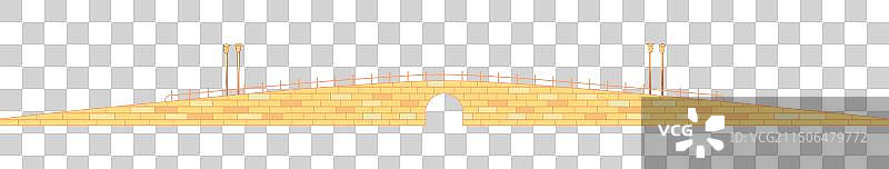 国潮风杭州断桥图片素材