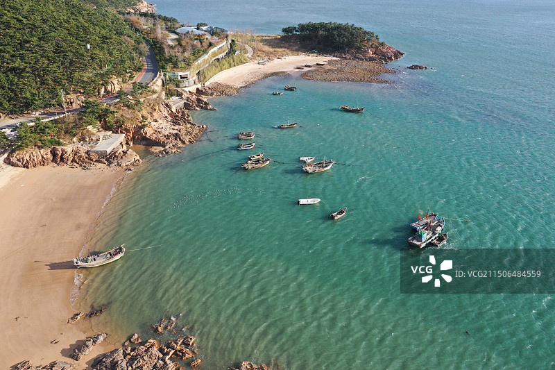 青岛崂山流清湾图片素材