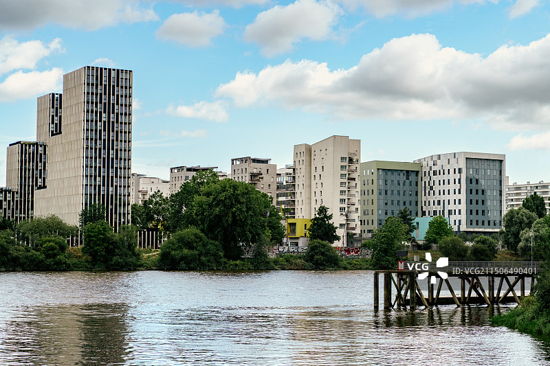 南特城市风光图片素材