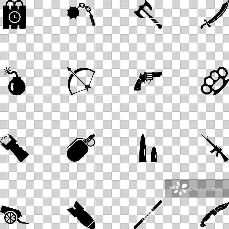 武器图标 - 可扩展到任何尺寸 - 更改为任何图片素材