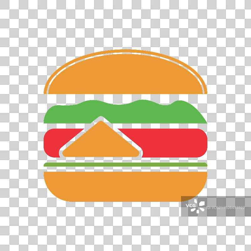 火腿汉堡标志图片素材