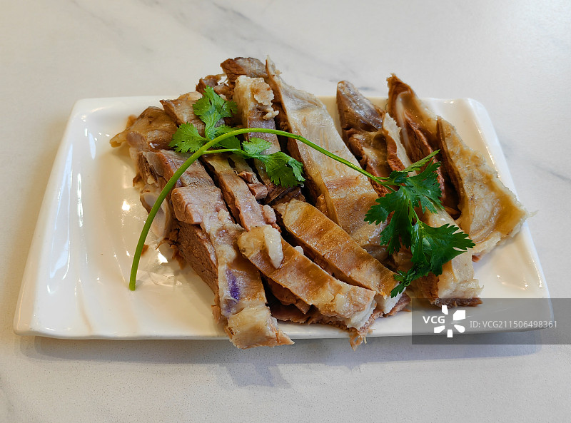 手抓白条手抓羊肉图片素材
