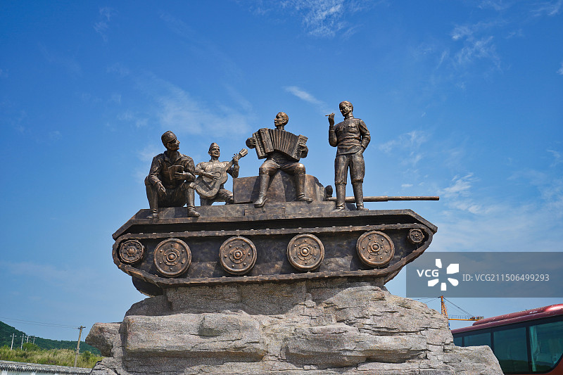 吉林珲春防川风景区图片素材