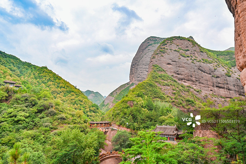 甘肃天水武山水帘洞景区图片素材