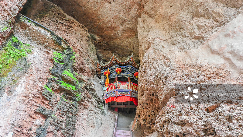 甘肃天水武山水帘洞景区图片素材