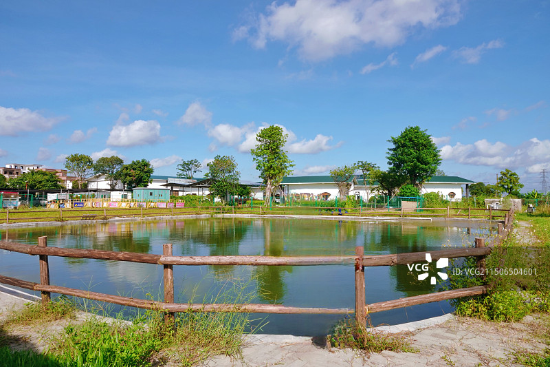 牙象大地艺术公园一偶图片素材