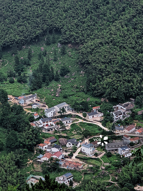 山里人家图片素材