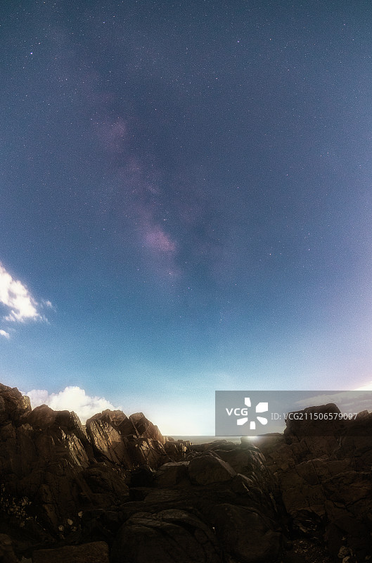 汕头南沙湾银河图片素材