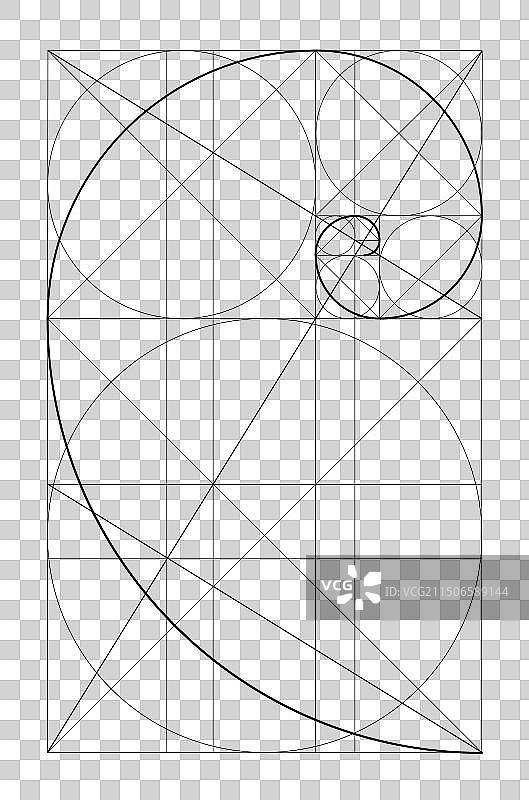 极简风格设计黄金比例几何图形图片素材