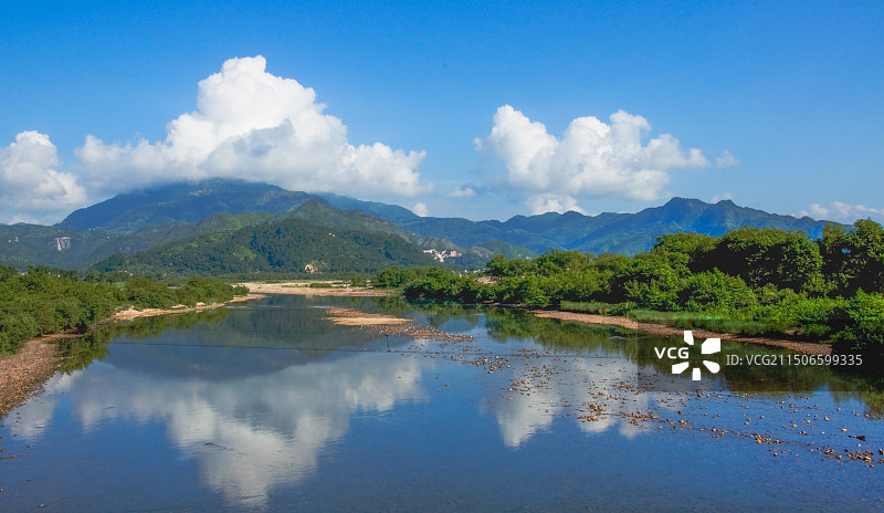 温州永嘉县楠溪江风景区图片素材