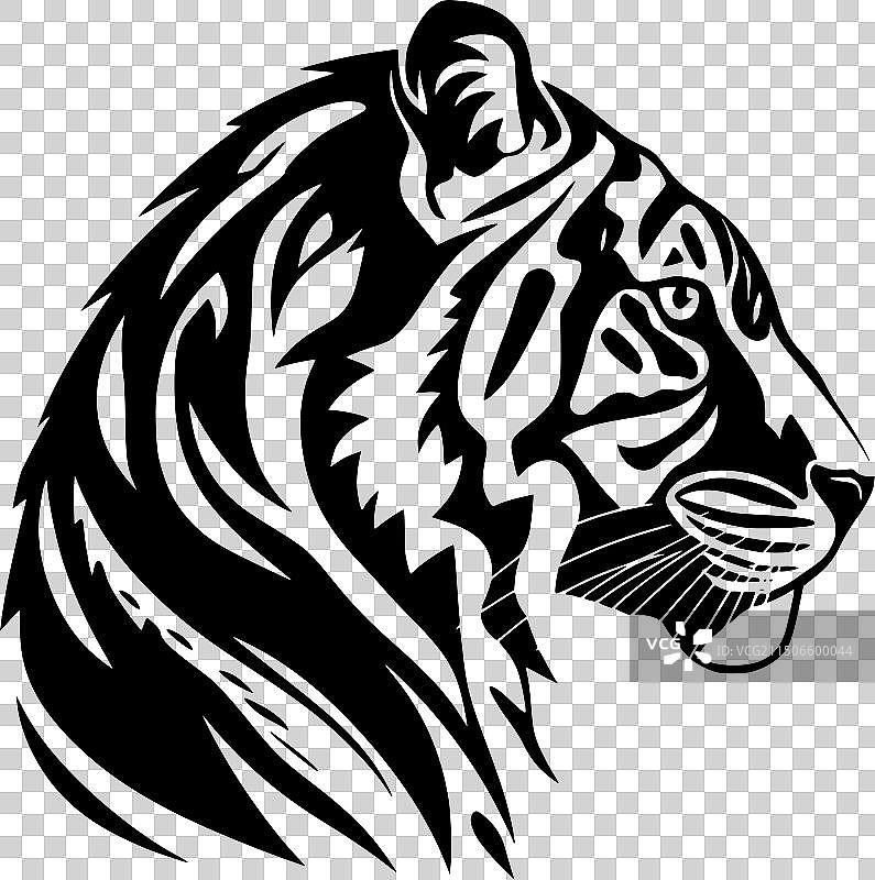 ocelot - 简约扁平风格标志图片素材