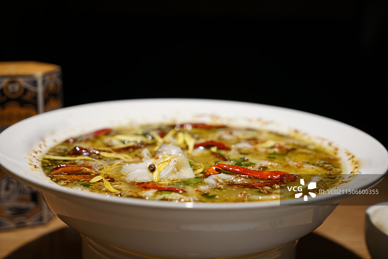 美食特写｜酸菜鱼图片素材