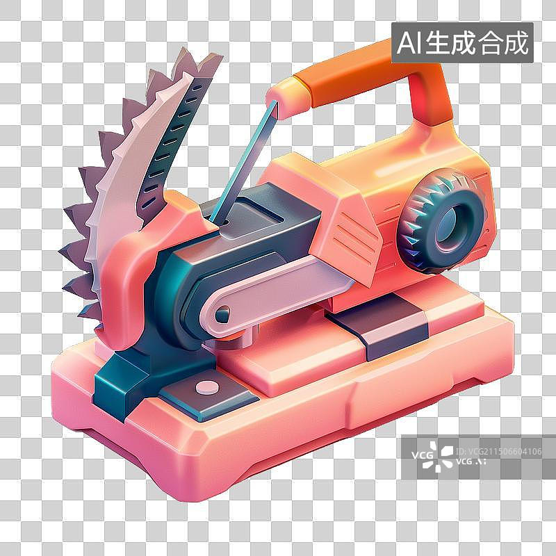 【AI数字艺术】切割机图片素材