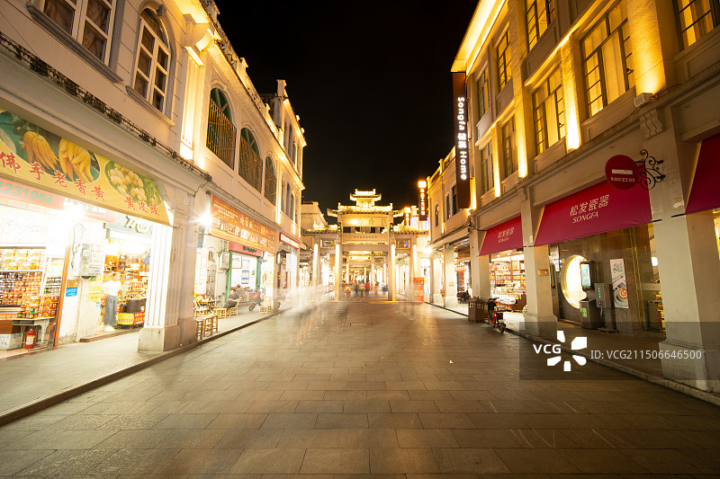 潮州牌坊街/广济楼图片素材