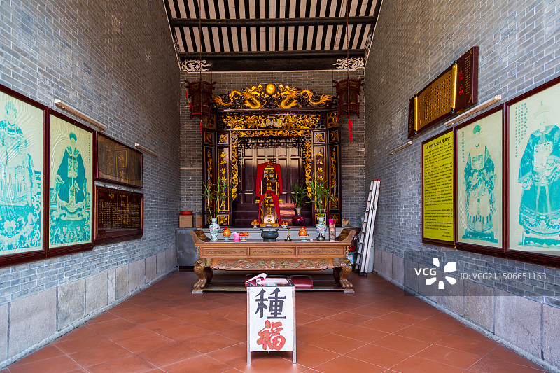 可闲何公祠图片素材