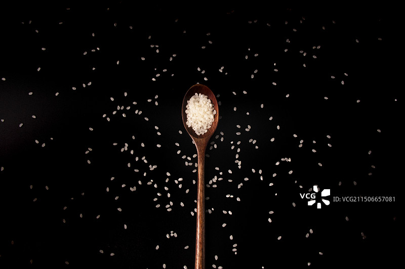 散下的米是星空的梦图片素材