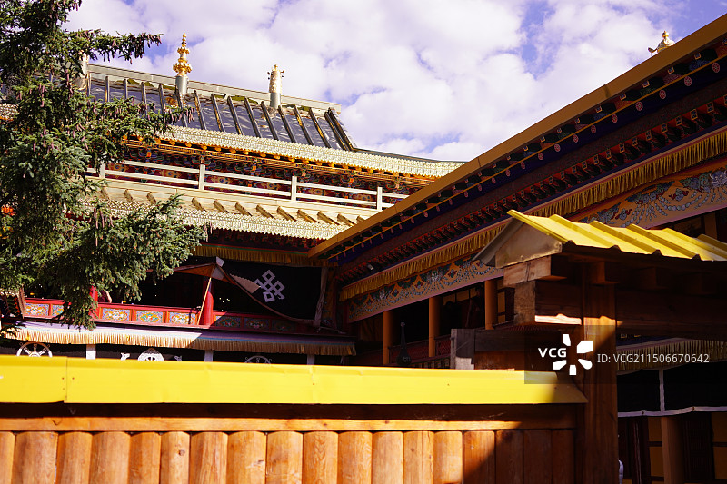 甘南环线之拉卜楞寺图片素材