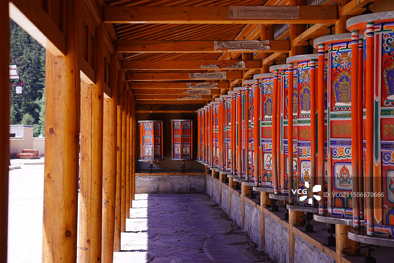 甘南环线之拉卜楞寺图片素材